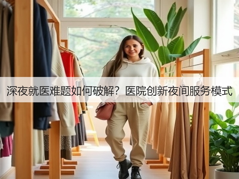 深夜就医难题如何破解？医院创新夜间服务模
