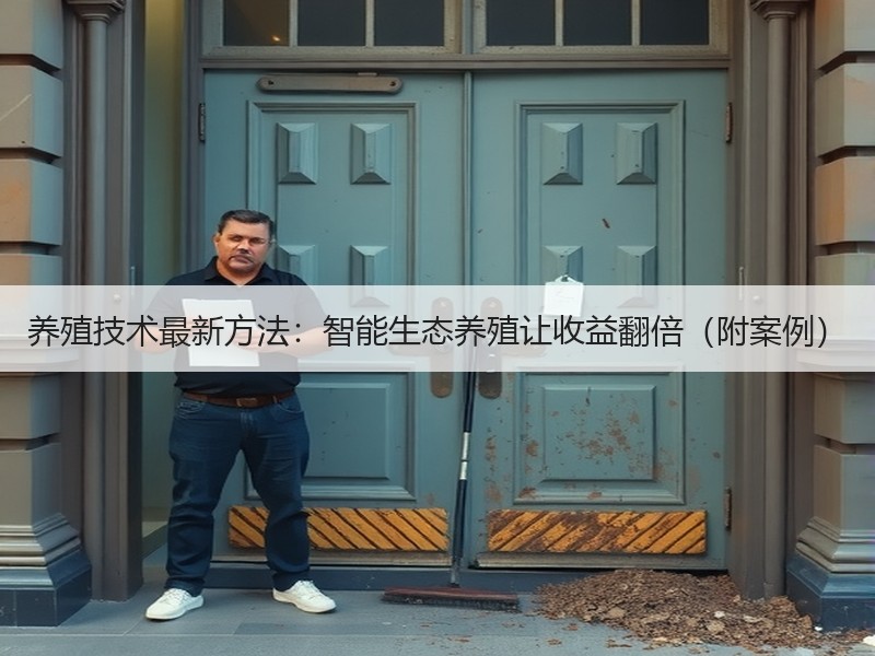 养殖技术最新方法：智能生态养殖让收益翻倍