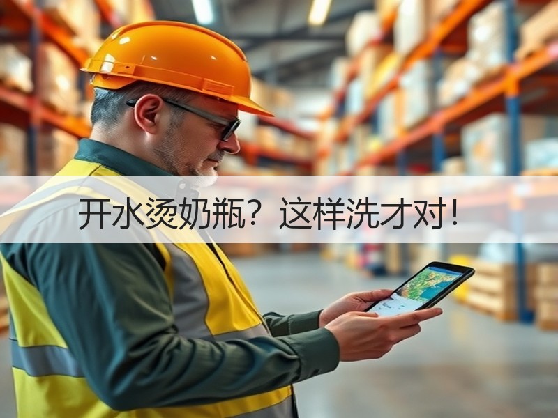 开水烫奶瓶？这样洗才对！