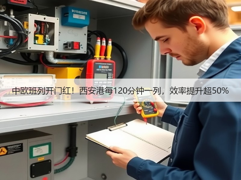 中欧班列开门红！西安港每120分钟一列，
