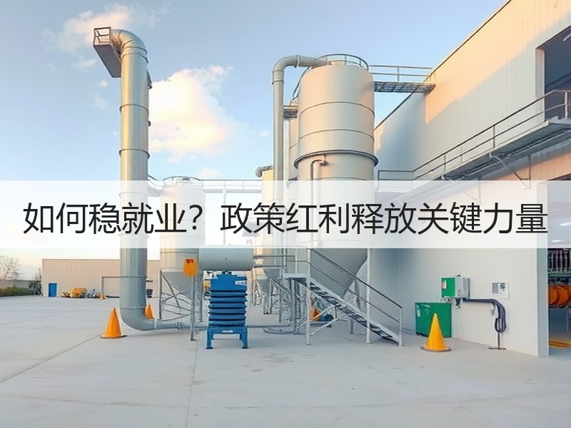 如何稳就业？政策红利释放关键力量