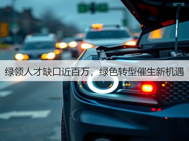 绿领人才缺口近百万，绿色转型催生新机遇