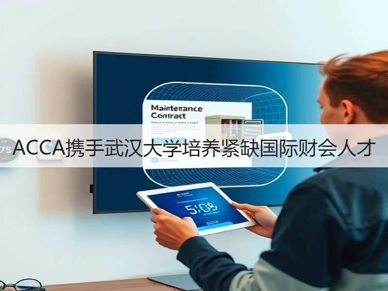 ACCA携手武汉大学培养紧缺国际财会人才