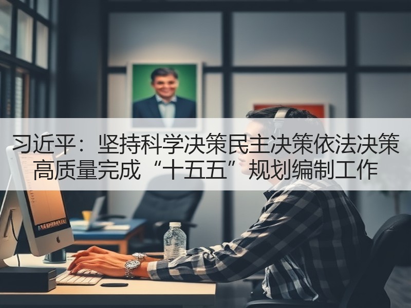 习近平：坚持科学决策民主决策依法决策 高