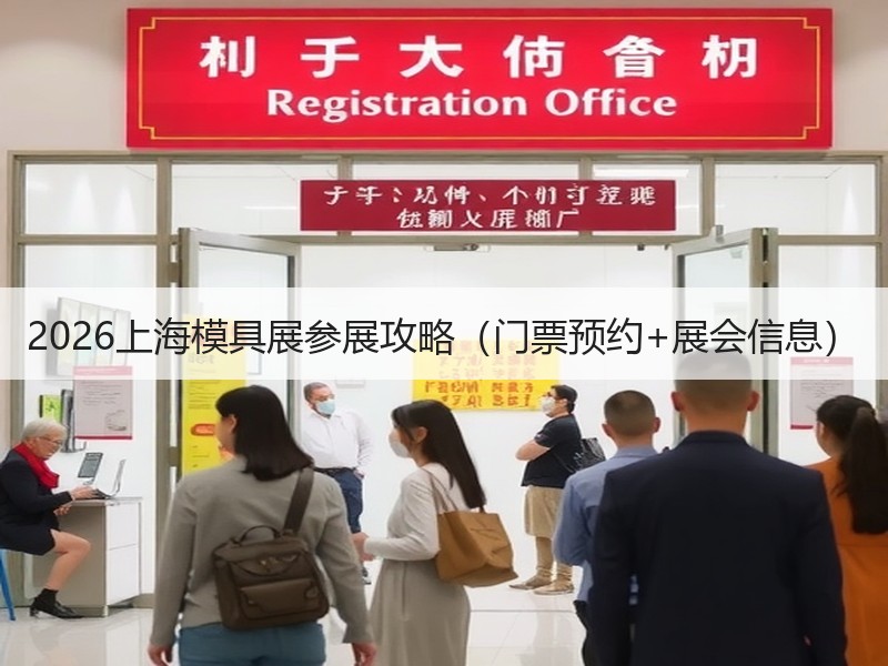 2026上海模具展参展攻略（门票预约+展