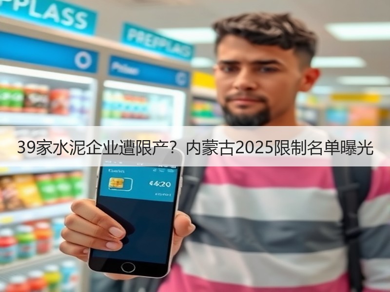 39家水泥企业遭限产？内蒙古2025限制