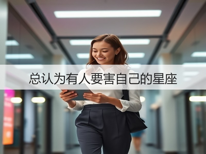 总认为有人要害自己的星座