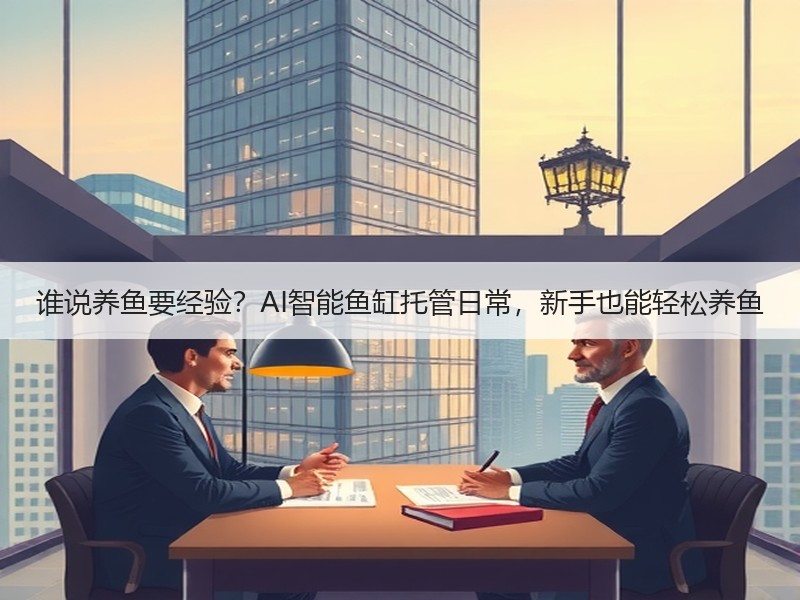 谁说养鱼要经验？AI智能鱼缸托管日常，新