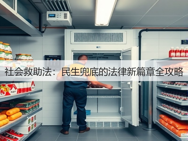 社会救助法：民生兜底的法律新篇章全攻略