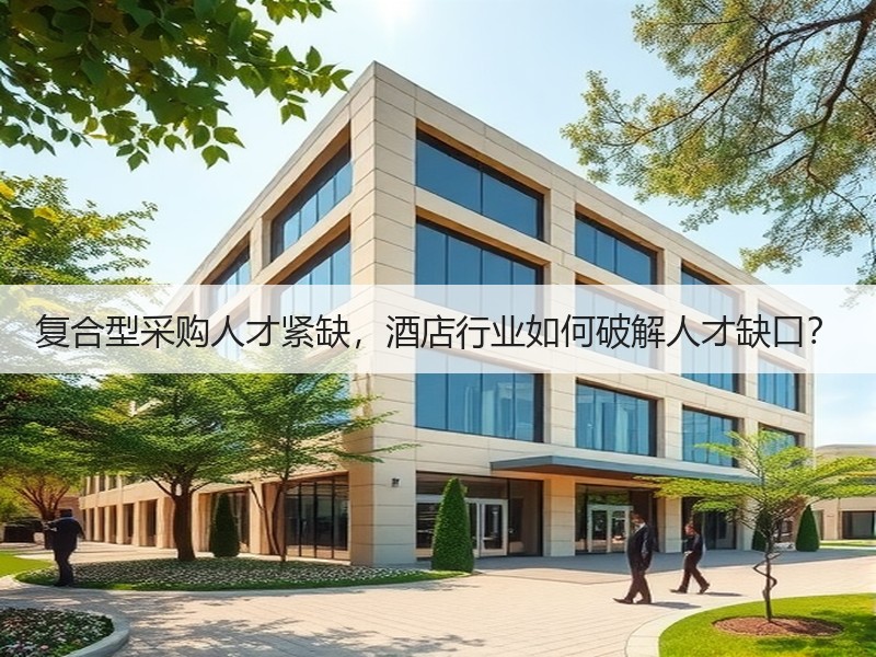 复合型采购人才紧缺，酒店行业如何破解人才