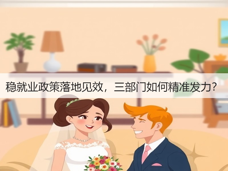 稳就业政策落地见效，三部门如何精准发力？