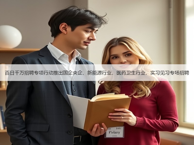 百日千万招聘专项行动推出国企央企、新能源