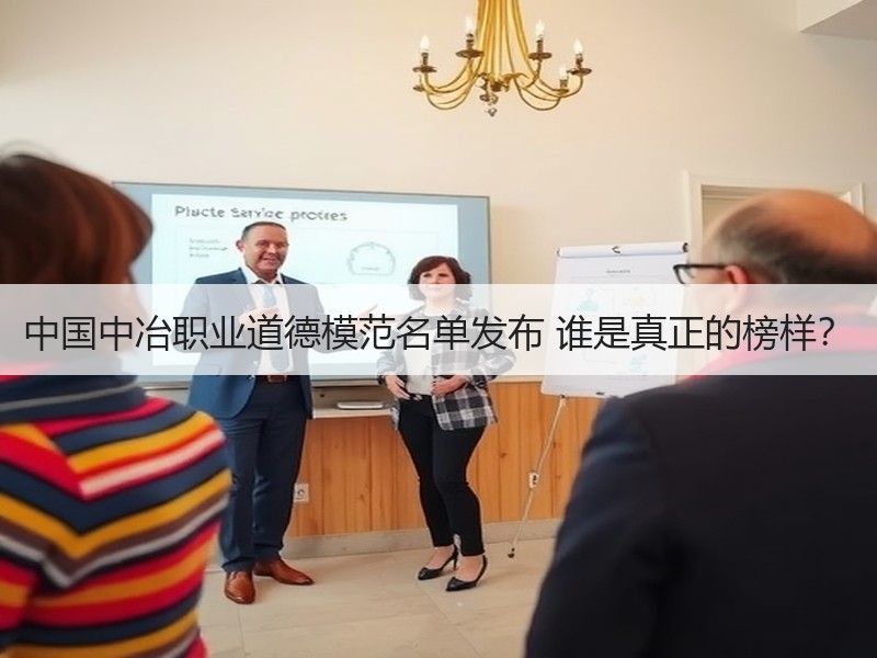 中国中冶职业道德模范名单发布 谁是真正的
