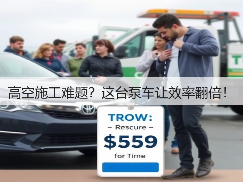高空施工难题？这台泵车让效率翻倍！