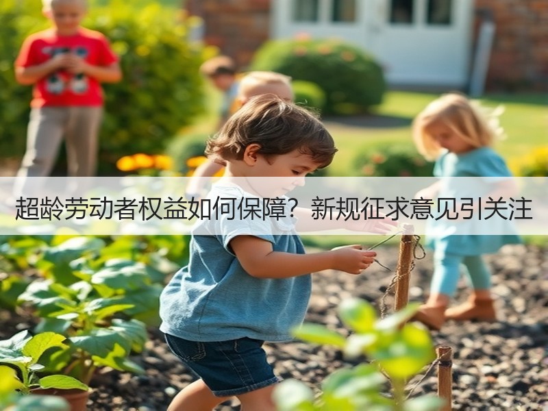 超龄劳动者权益如何保障？新规征求意见引关