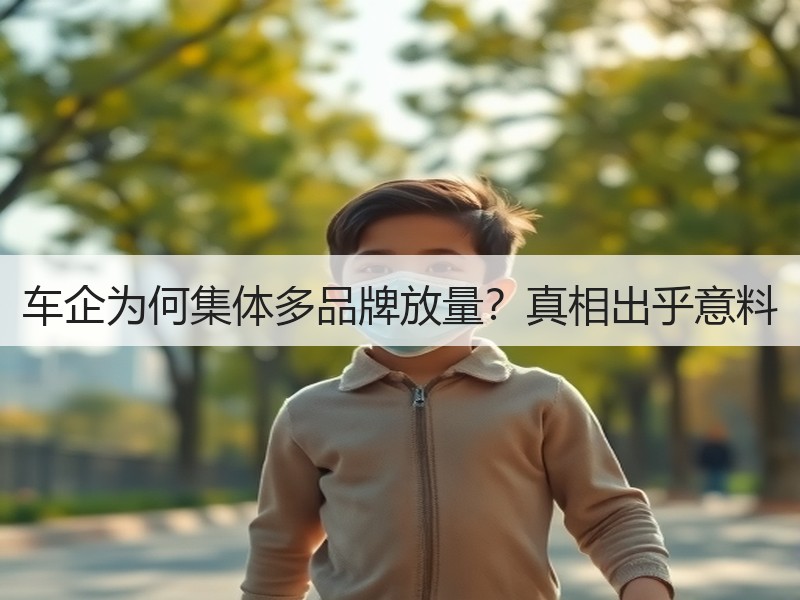 车企为何集体多品牌放量？真相出乎意料