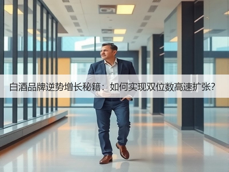 白酒品牌逆势增长秘籍：如何实现双位数高速