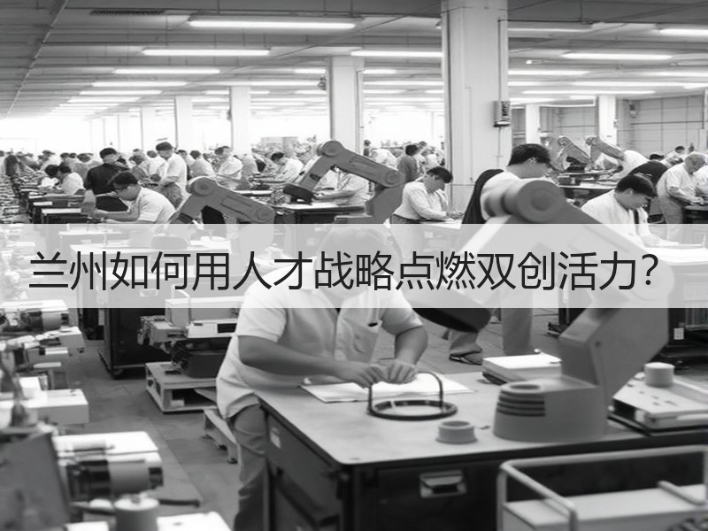 兰州如何用人才战略点燃双创活力？