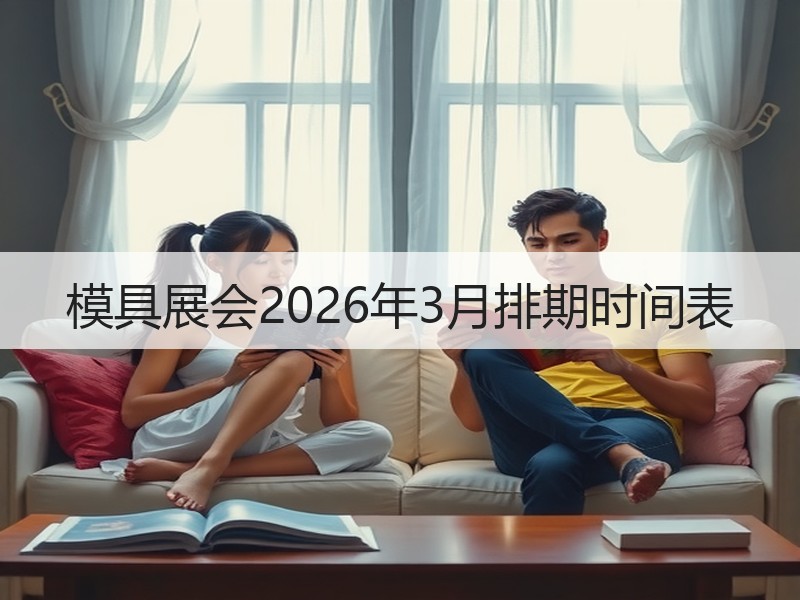 模具展会2026年3月排期时间表