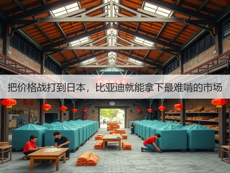把价格战打到日本，比亚迪就能拿下最难啃的