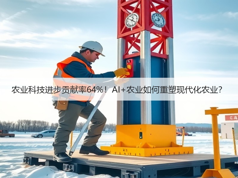 农业科技进步贡献率64%！AI+农业如何