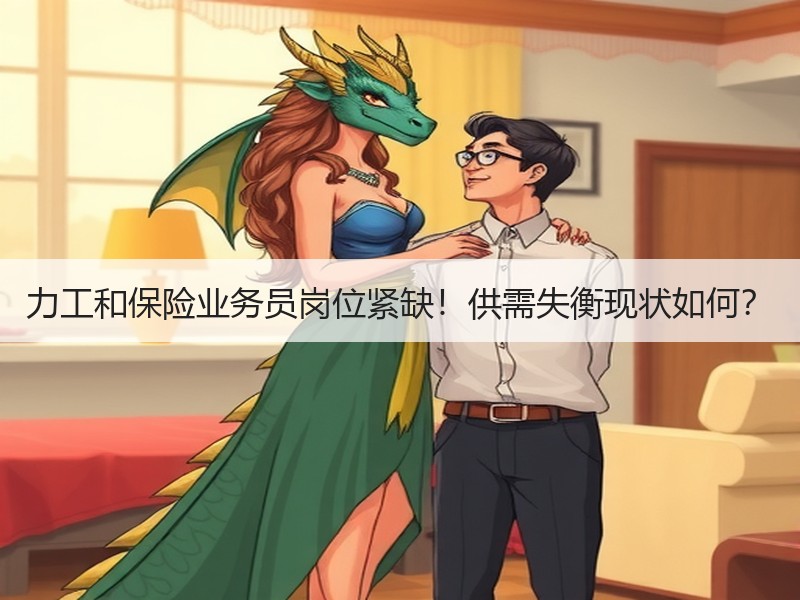 力工和保险业务员岗位紧缺！供需失衡现状如