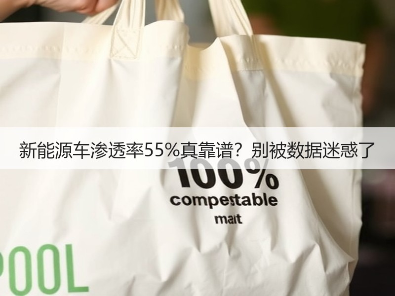 新能源车渗透率55%真靠谱？别被数据迷惑