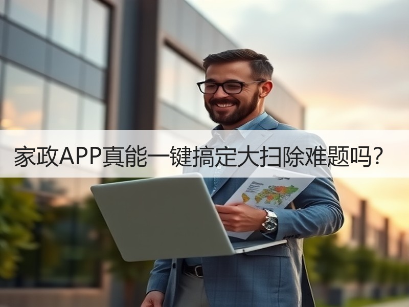 家政APP真能一键搞定大扫除难题吗？