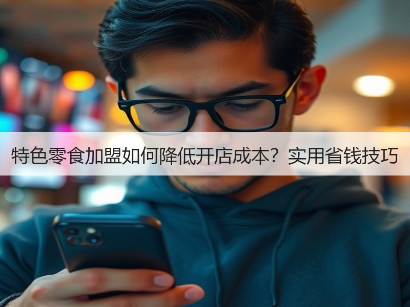 特色零食加盟如何降低开店成本？实用省钱技