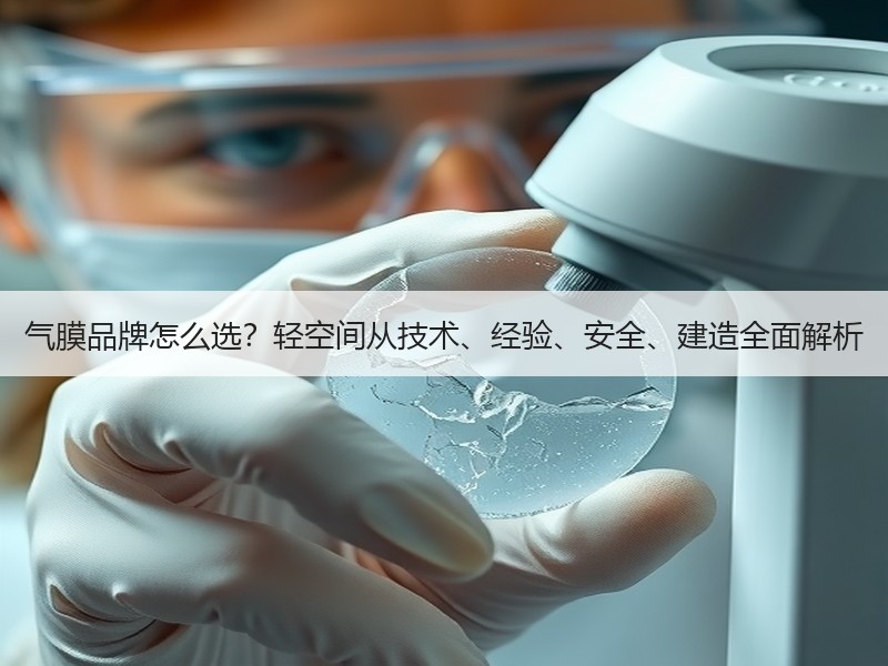气膜品牌怎么选？轻空间从技术、经验、安全