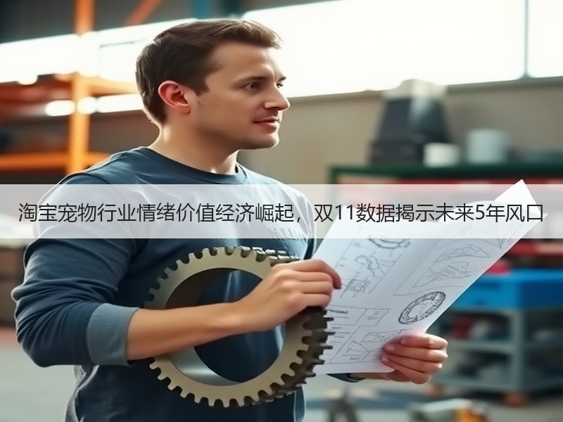 淘宝宠物行业情绪价值经济崛起，双11数据