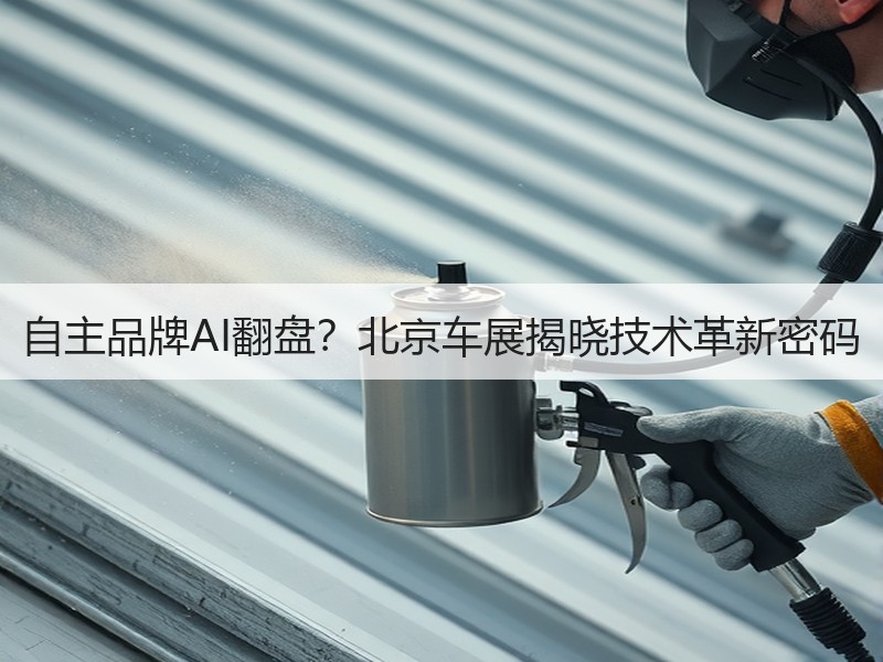 自主品牌AI翻盘？北京车展揭晓技术革新密