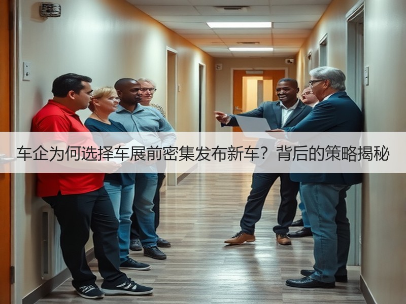 车企为何选择车展前密集发布新车？背后的策