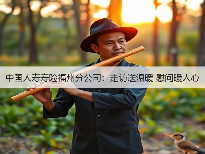 中国人寿寿险福州分公司：走访送温暖 慰问