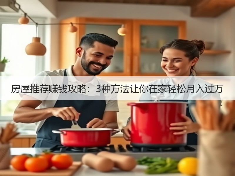 房屋推荐赚钱攻略：3种方法让你在家轻松月
