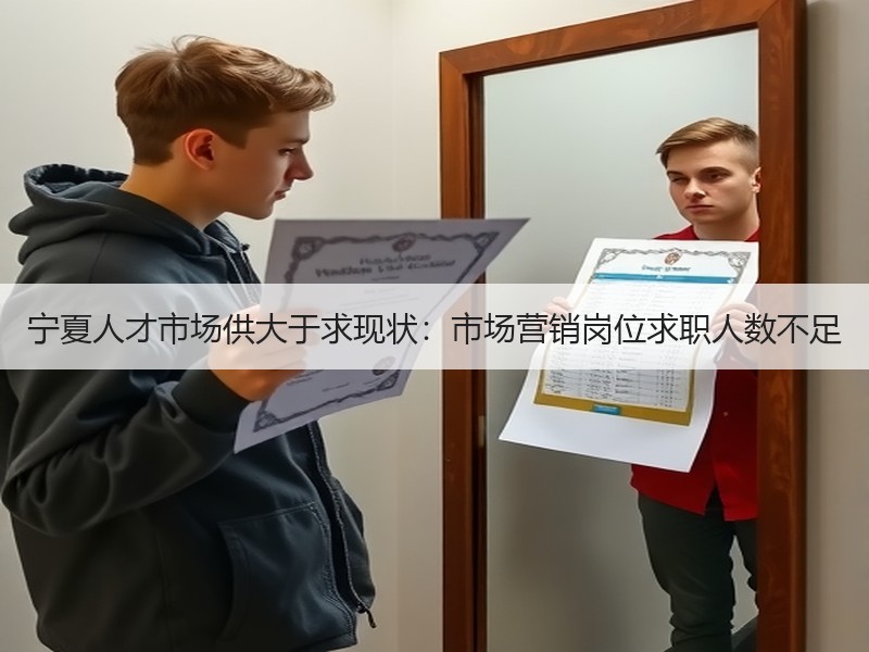 宁夏人才市场供大于求现状：市场营销岗位求