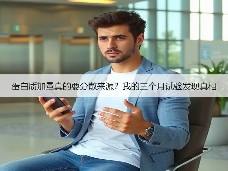 蛋白质加量真的要分散来源？我的三个月试验