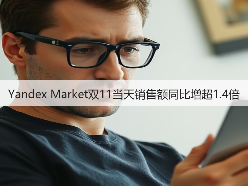 Yandex Market双11当天销售