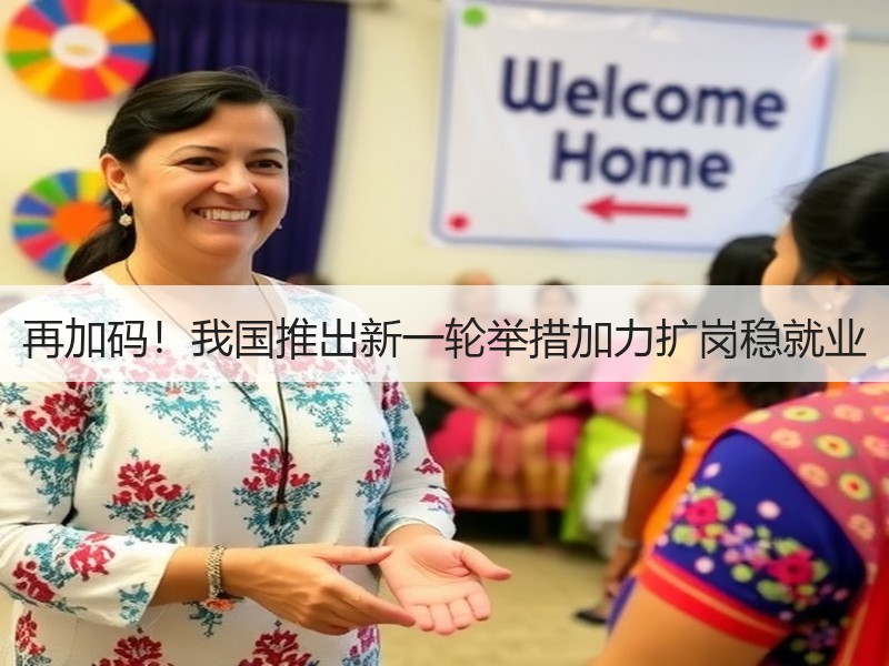 再加码！我国推出新一轮举措加力扩岗稳就业