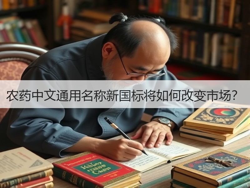 农药中文通用名称新国标将如何改变市场？