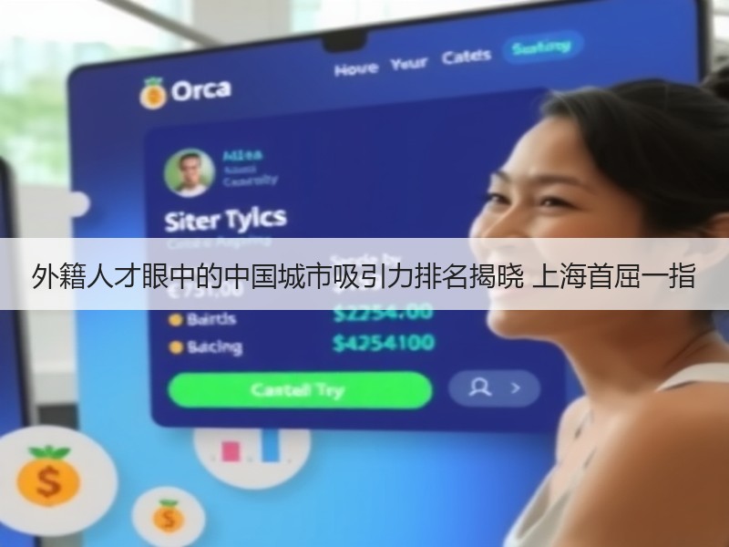 外籍人才眼中的中国城市吸引力排名揭晓 上
