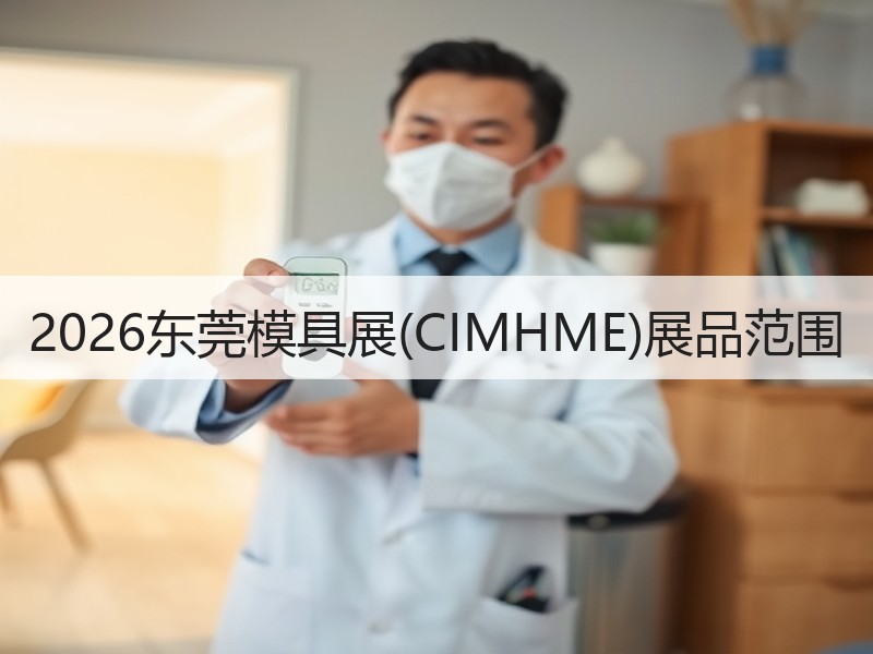 2026东莞模具展(CIMHME)展品范