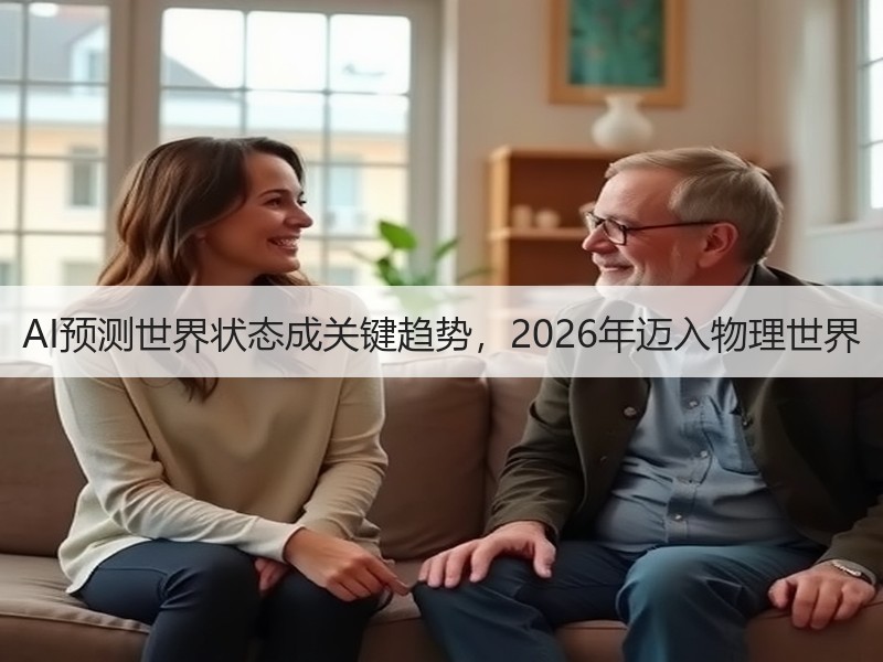 AI预测世界状态成关键趋势，2026年迈