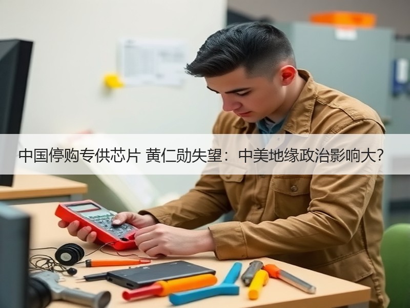 中国停购专供芯片 黄仁勋失望：中美地缘政
