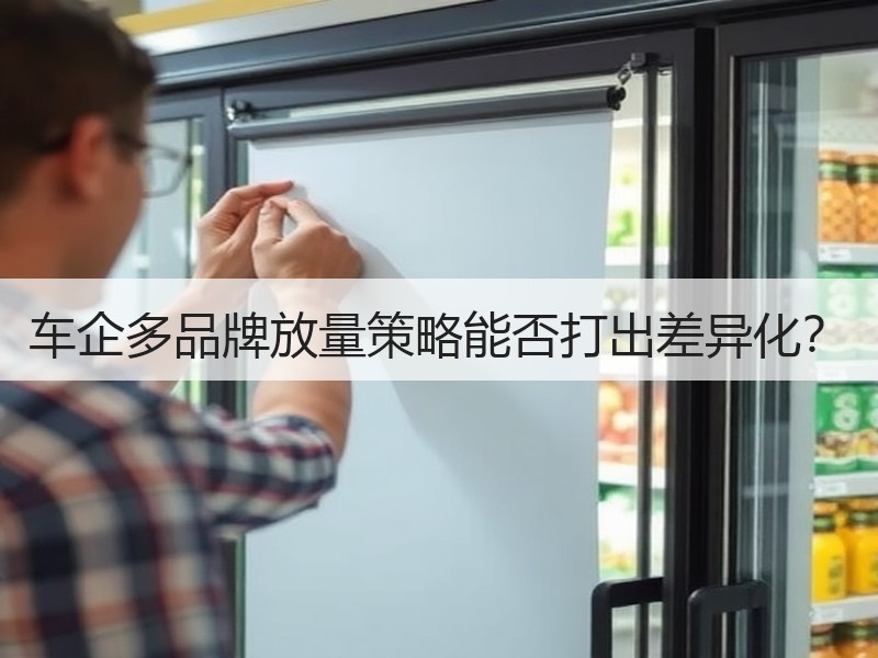 车企多品牌放量策略能否打出差异化？