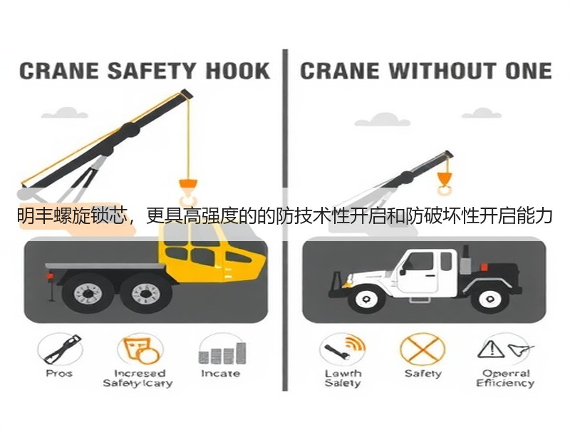明丰螺旋锁芯，更具高强度的的防技术性开启