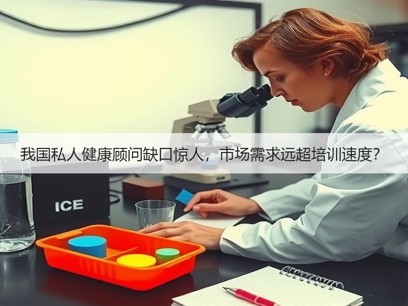 我国私人健康顾问缺口惊人，市场需求远超培