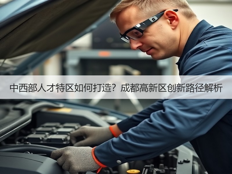 中西部人才特区如何打造？成都高新区创新路