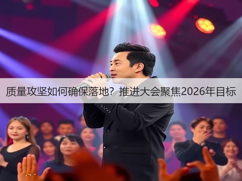 质量攻坚如何确保落地？推进大会聚焦202