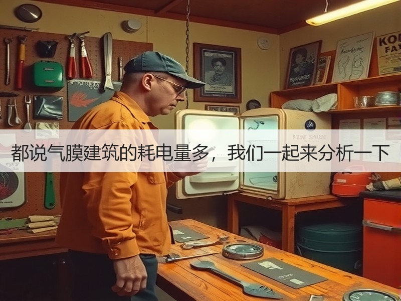 都说气膜建筑的耗电量多，我们一起来分析一